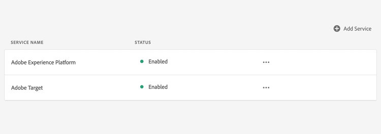 Enable Target Datastream