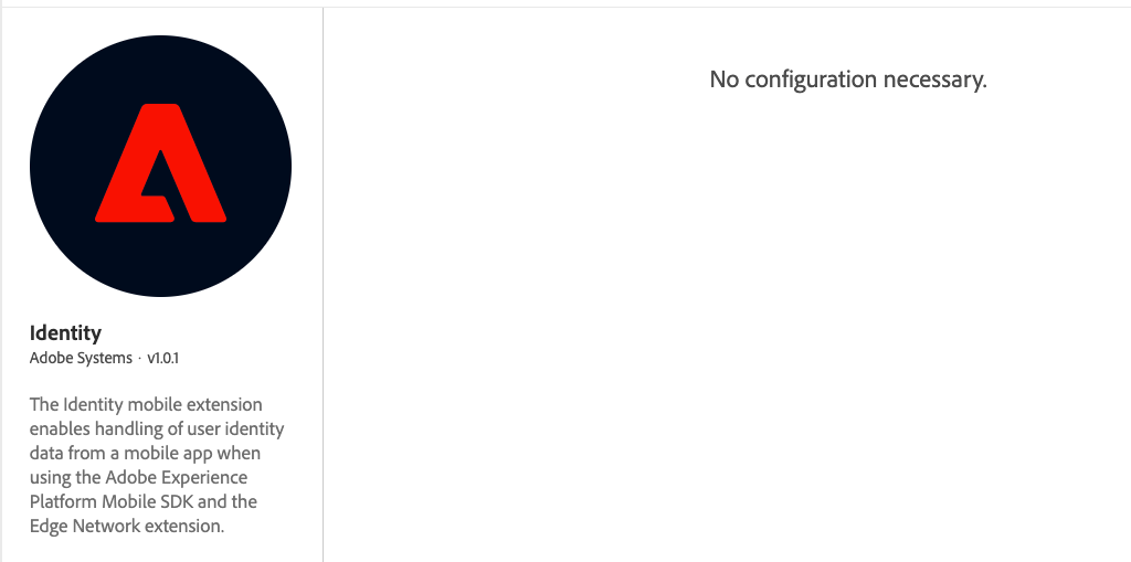 Identity for Edge Network extension configuration