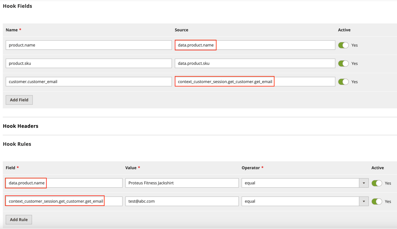 Conditional webhooks Conditional webhooks