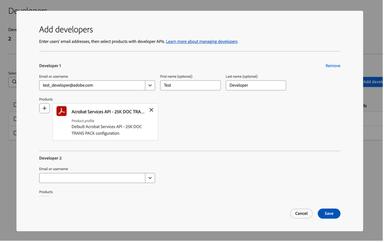 Add Developer_and_Product
