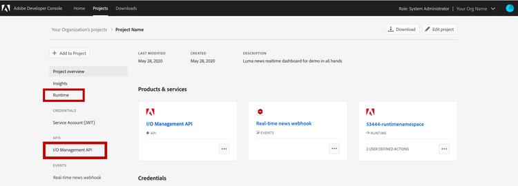 CLI Console Setup