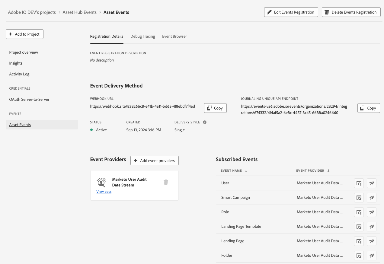 Verify setup