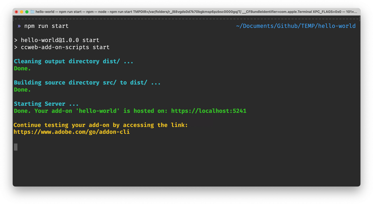 Sideload your add-on