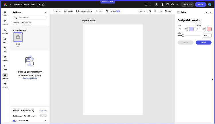 Design Grid creator