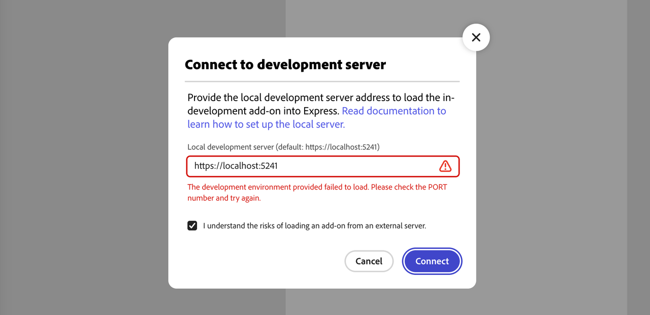 Local Network Access Error