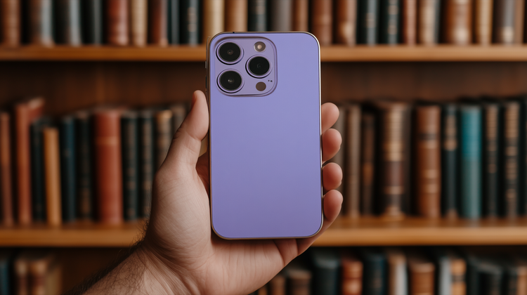 Completed Composite showing the back of the phone