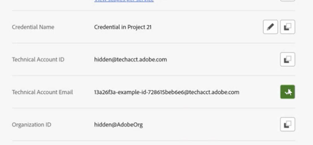 Technical Account Email