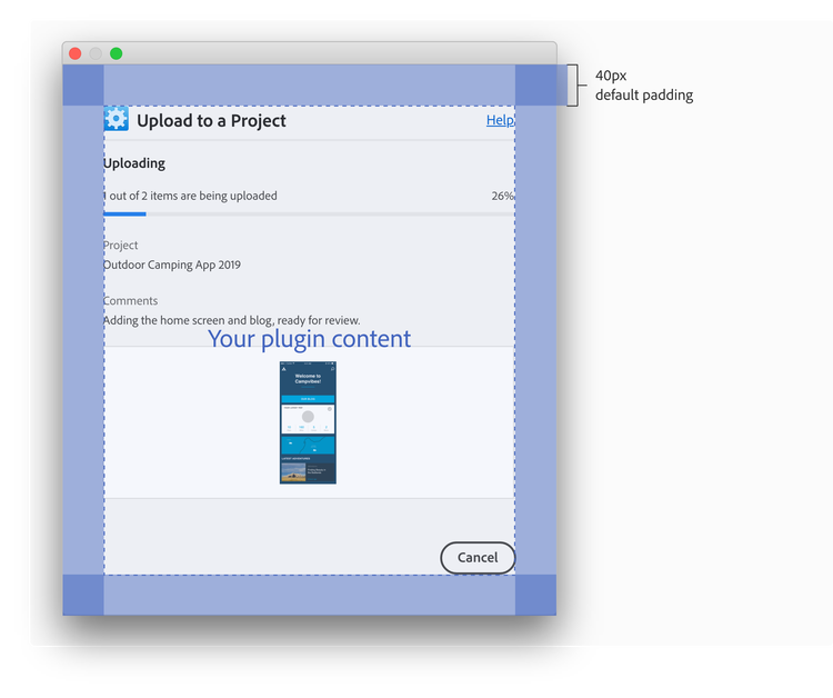 Plugin Dialog Specs