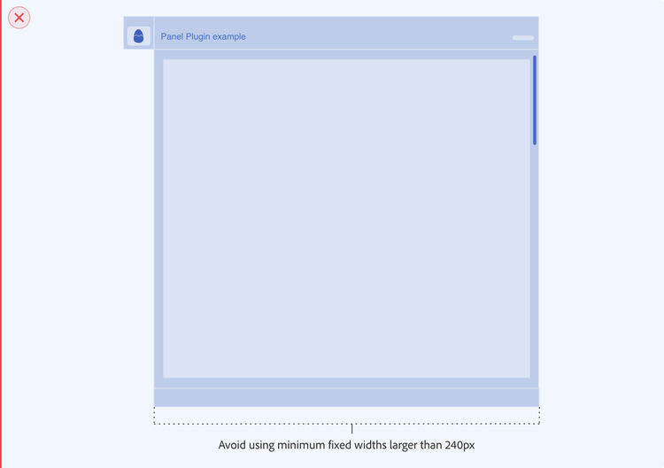 Photoshop large fixed widths Don't