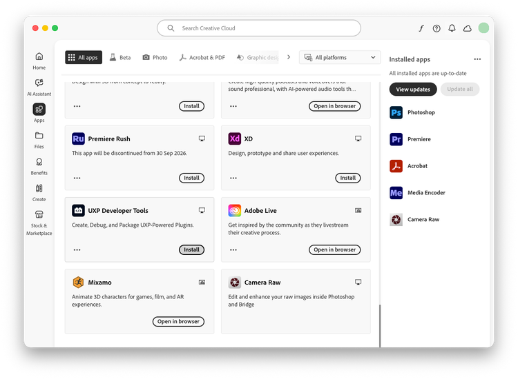 Creative cloud