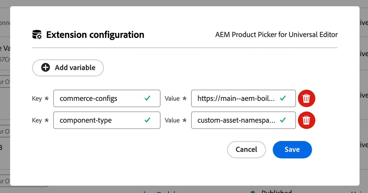 Configuration using Adobe Commerce configuration File