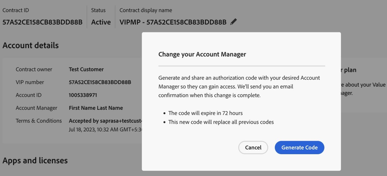 Generate code