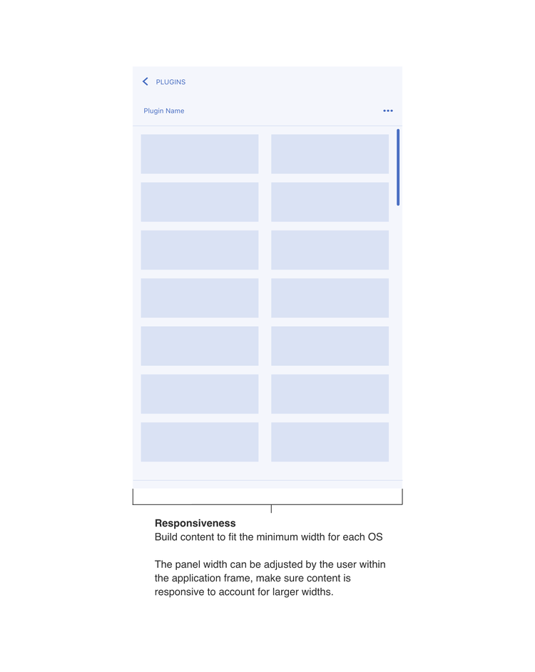 Responsiveness behaviors example