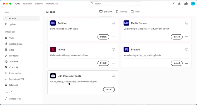 Creative cloud